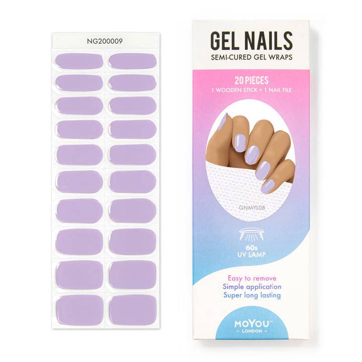 Film gel semi-durcissable pour ongles 08 pour la vente par MoYou London