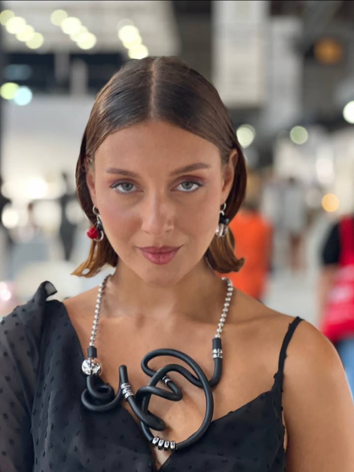 MT W Rock necklace for wholesale by Samuel Coraux