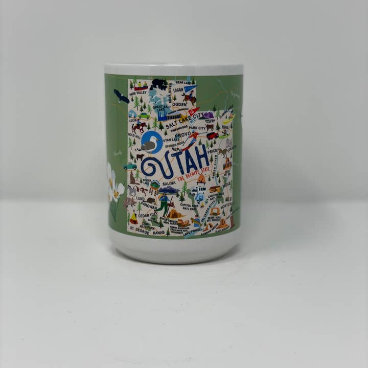 Galleyware - Wholesale Coffee Mug - Utah 15-oz. Ceramic Mug1