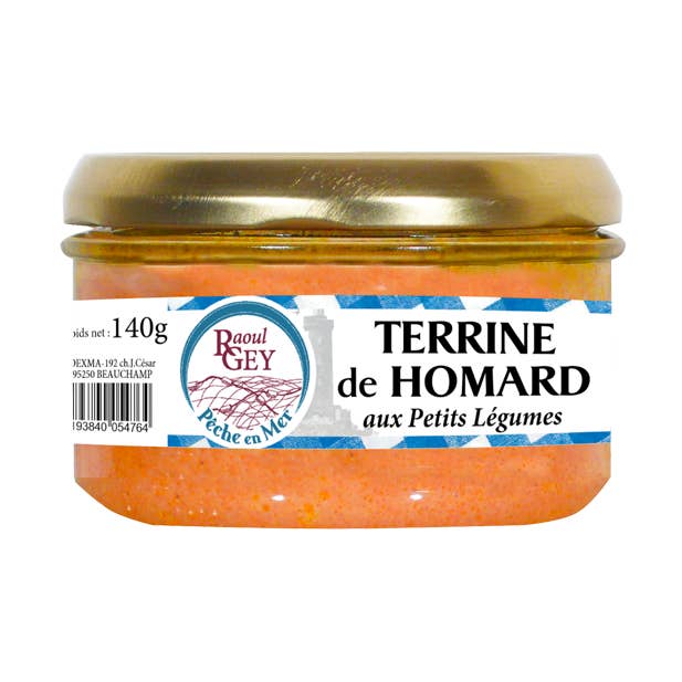 Hummer- och grönsaksterrin 140 g - Raoul Gey - 5476 för wholesale av Maison RGEY