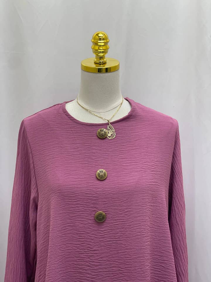 Palestinian Elegance - Wholesale Top & Pant Set (NOT Loungewear) - Women's - Modest Women's Long Tunic & Pant Set - Contemporary & Stylish35