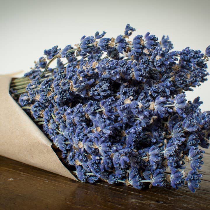 Mills Floral Company - Wholesale Dried/pressed flowers - French Lavender Wrapped in Kraft Paper3