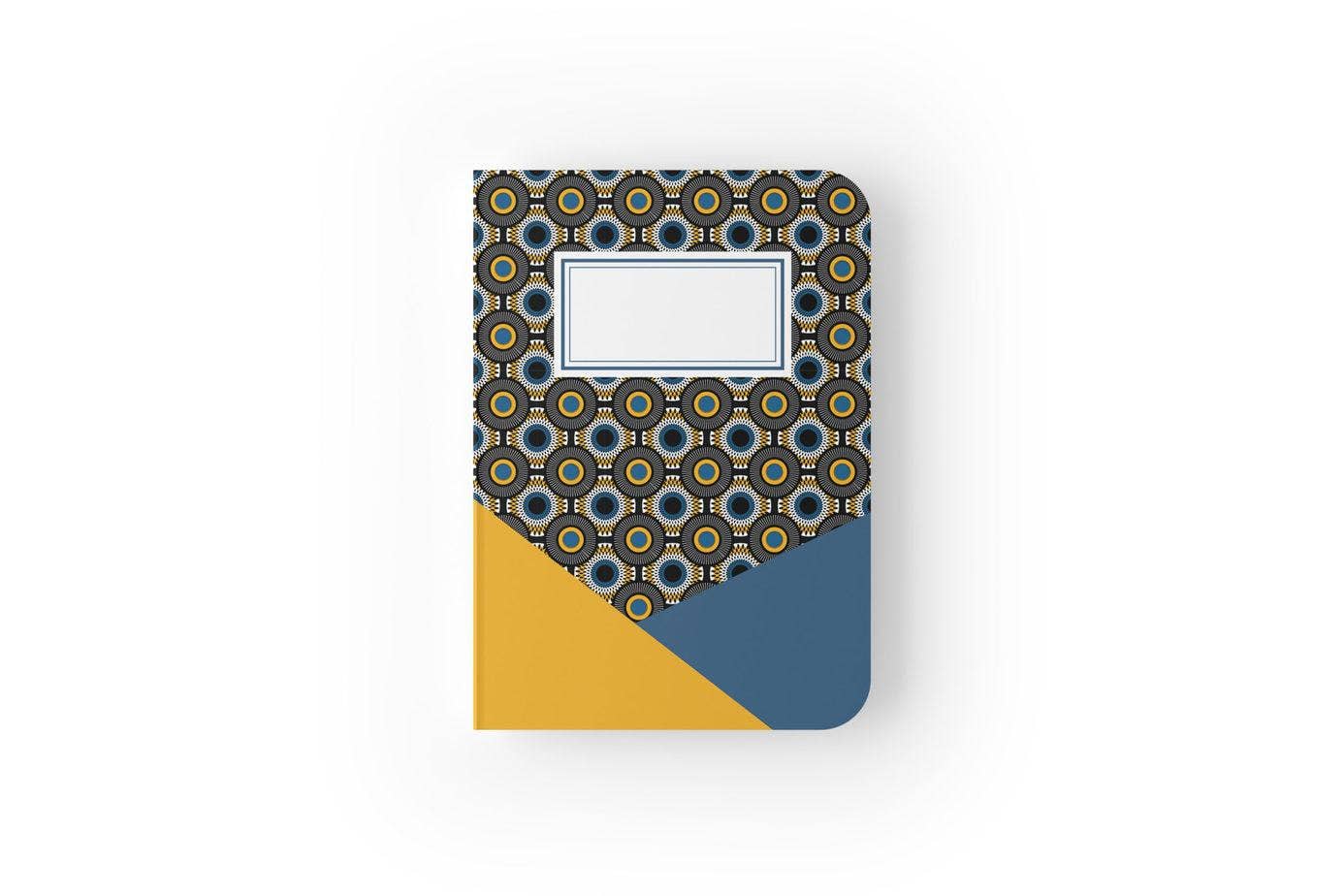 Brown Aspiration - Wholesale Notebook - Ankara Wax #5 - Pocket Jotter (Set of Two)8