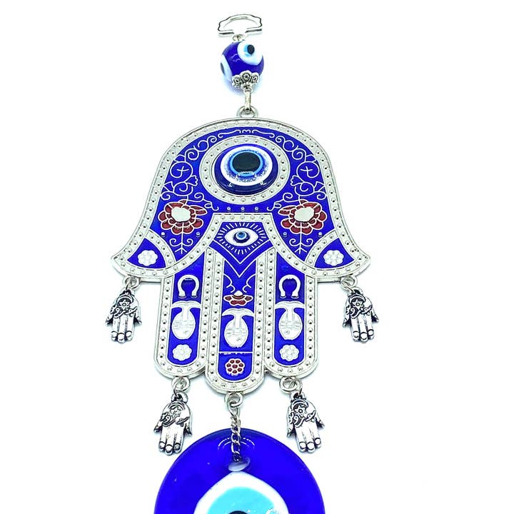 Lucky Eye - Wholesale Wall Accent - Hand of Fatima Evil Eye Hamsa Home Decor #5178