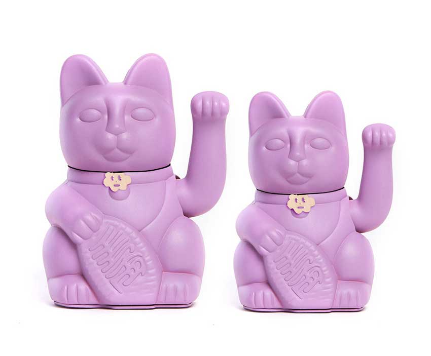 Diminuto Cielo - Wholesale Decorative Figurine - Luckycat Chinese Luckycat or Luckycat Mauve0