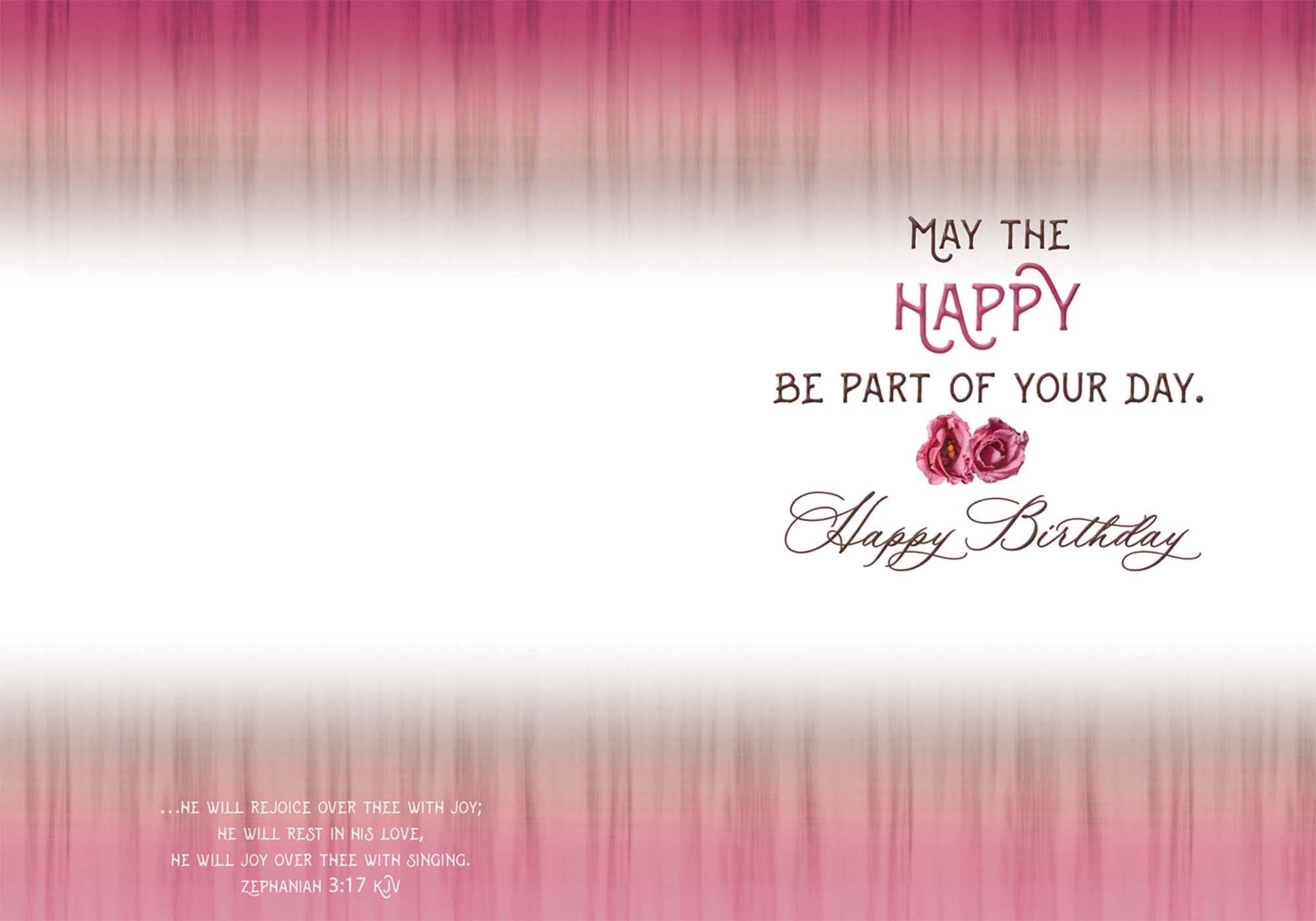 Crown Point Graphics - Wholesale Birthday Card - Sweet Cake with Floral Decor | Birthday Greeting Card2