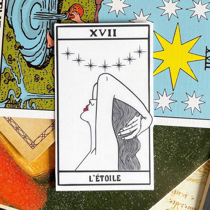 Der Stern-Tarot-Aufkleber für den Großhandel von Lunar Splendor