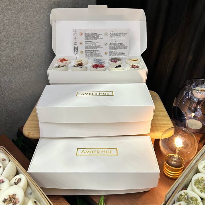 Amber Hue Candles – wholesale Wax melt – Pick your own botanical wax melts 18