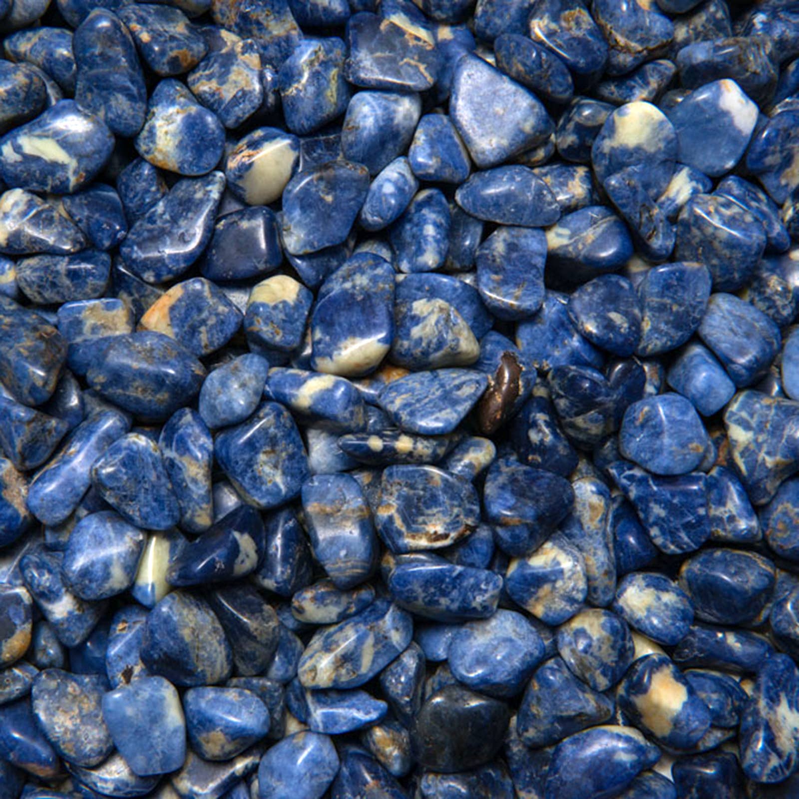 Fantasia Mining - Wholesale Spiritual Stone/Crystal - Tumbled Sodalite - XS - B Grade - Brazil (1 lb)3