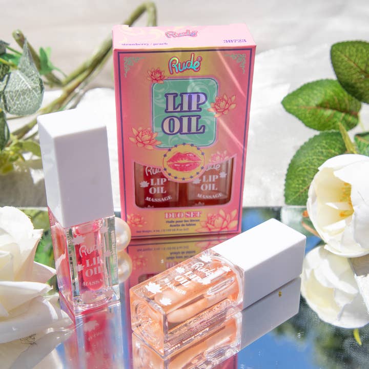 Rude Cosmetics - Wholesale Lip-gloss - Lip Oil Massage Duo9