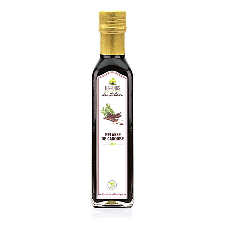 Terroirs du Liban - Vendita all'ingrosso Zucchero - Melassa di carruba - Zucchero liquido naturale della carruba - 25cl