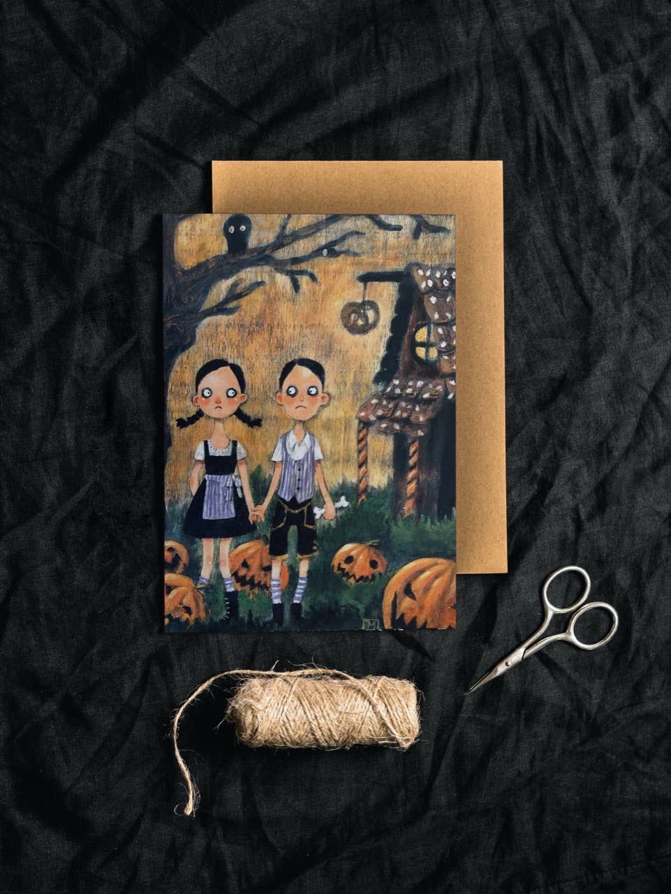 Marieke Jeromin - Wholesale Postcard - Postcard - Hansel and Gretel0