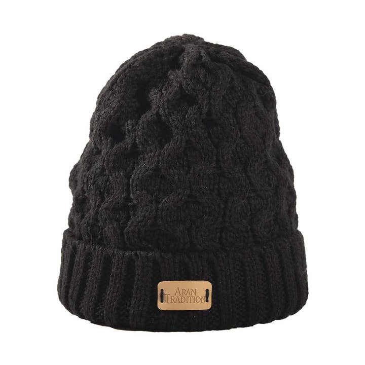 Aran Cable Knit Beanie Hat for wholesale by Eurostick