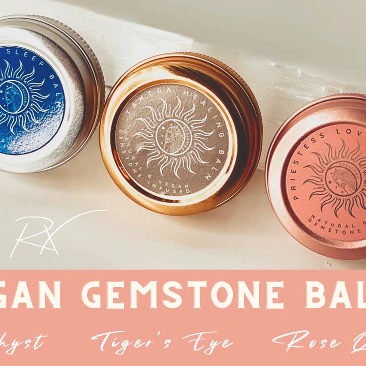 Priestess RX - Wholesale Healing Salve/Balm/Cream - Gemstone Infused Balm Bundle3