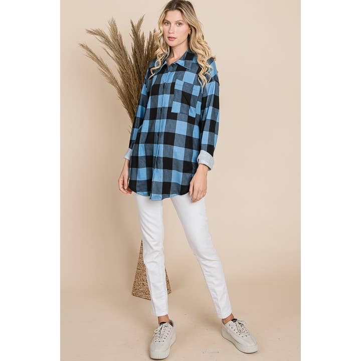 CHEMISES BOUTONNÉES À CARREAUX pour la vente par Reborn J