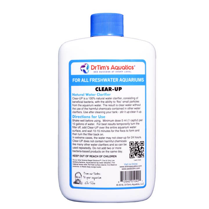 DrTim's Aquatics - Wholesale Pet Supplement - Not Cat/Dog - Freshwater Clear-Up3