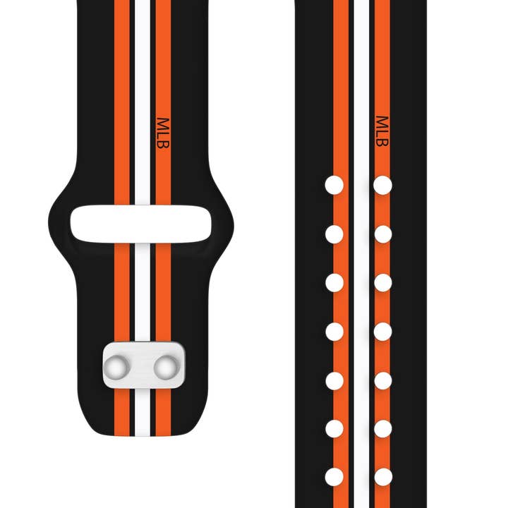 Game Time Bands - Vendita all'ingrosso Cinturino/fascia per orologio - Unisex - Cinturino Apple Watch HD Baltimore Orioles5
