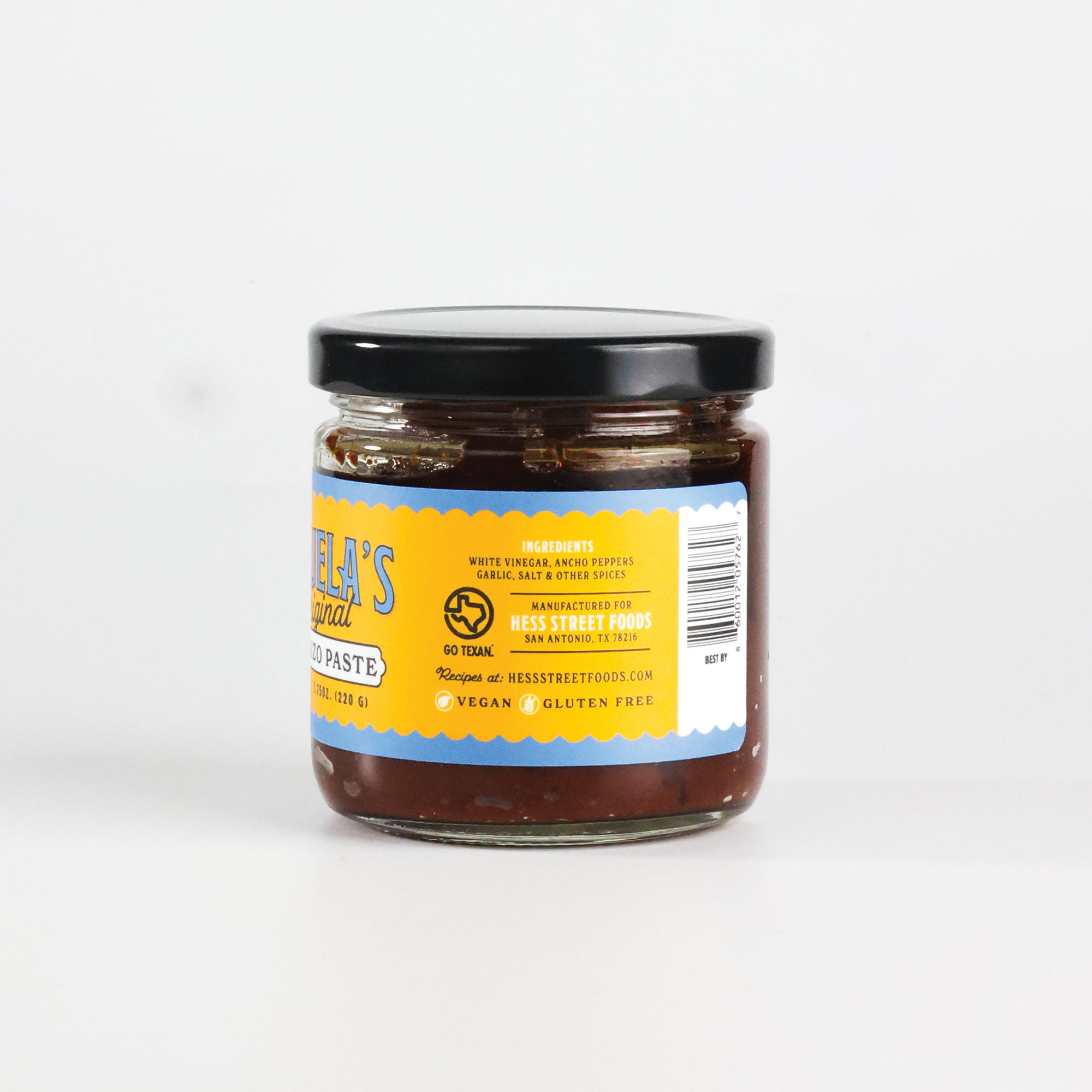 Hess Street Foods - Wholesale Rub - ABUELA'S ORIGINAL CHORIZO SEASONING PASTE 7.75OZ1