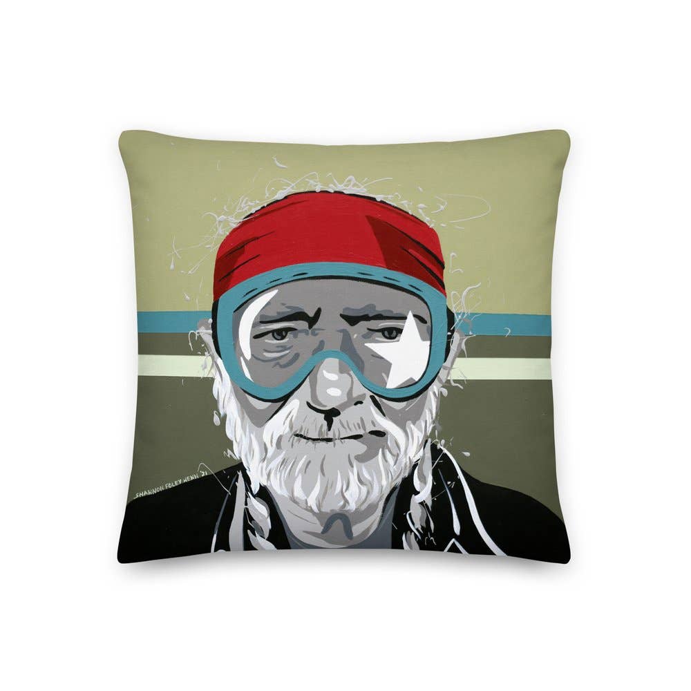 Uptripping (Shannon Foley Henn) – wholesale Throw/decorative pillow – Willie Après Ski Pillow