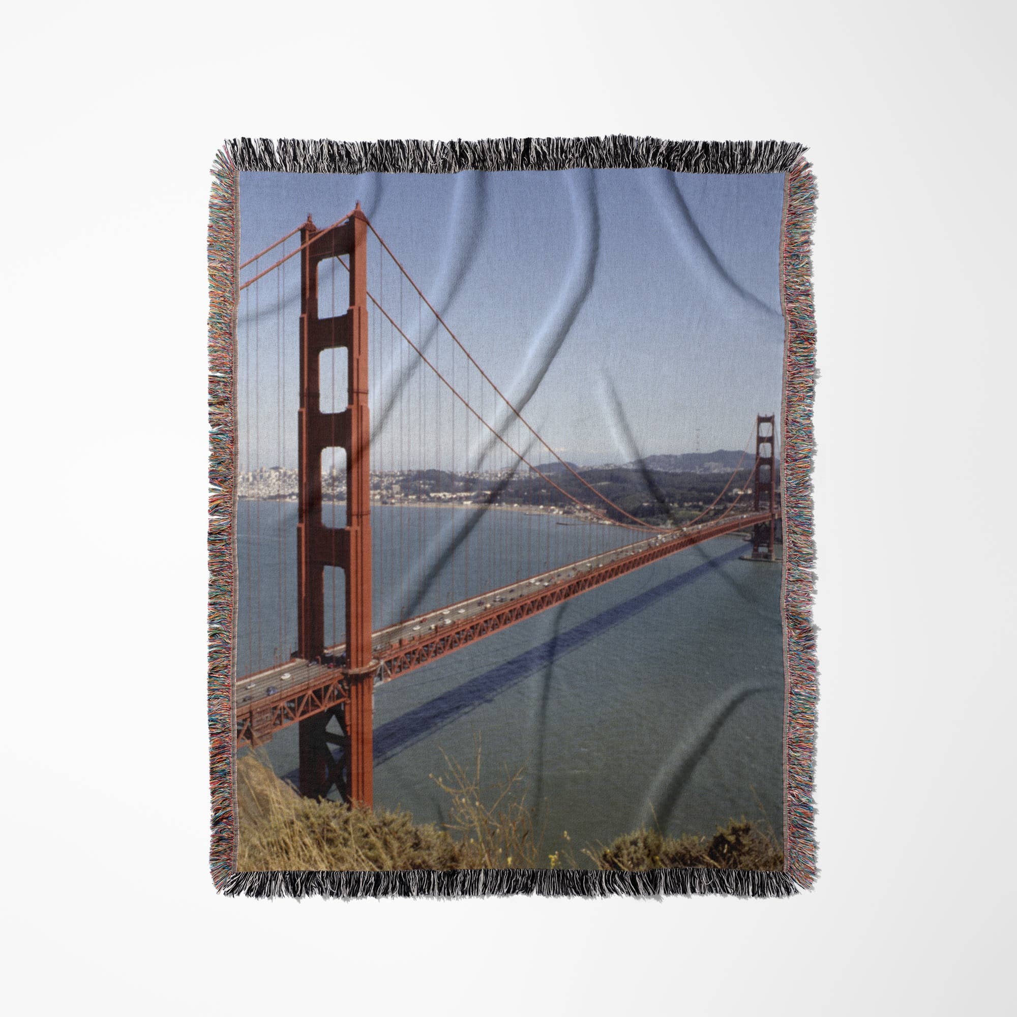 3dRose - Wholesale Throw Blanket - 3dRose, California, San Francisco. Golden Gate Bridge - US05 BBA0085 - Bill Bachmann, Blanket0