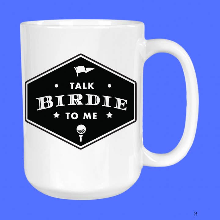 Parle-moi, Birdie, Papa, Tasse de la fête des pères pour la vente par GirlySips