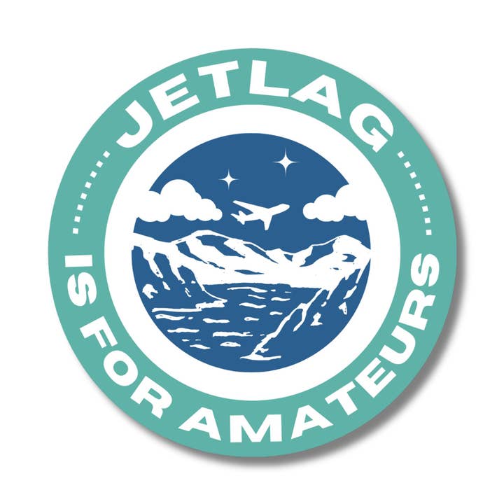 Salt & Paper - Wholesale Sticker - Jetlag is for Amateurs0