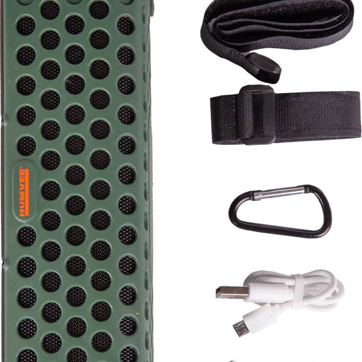 CALIBER GOURMET / CAMPCO - Wholesale Speakers - Humvee Portable Solar Powered Bluetooth Speaker1