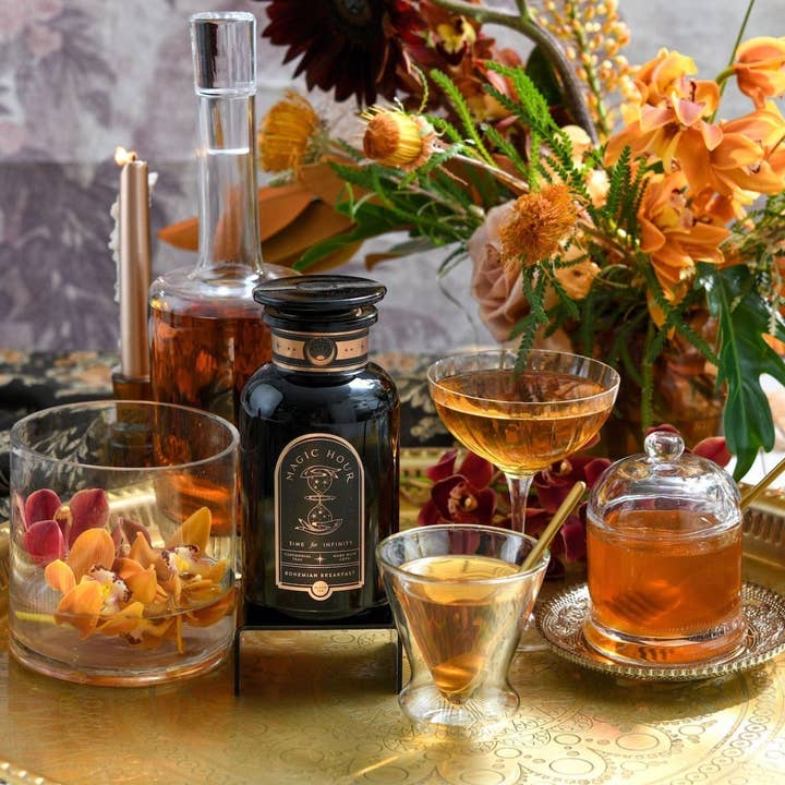Magic Hour - Wholesale Loose Tea - Bohemian Breakfast Black Tea- Probiotic Rich Vanilla Puerh