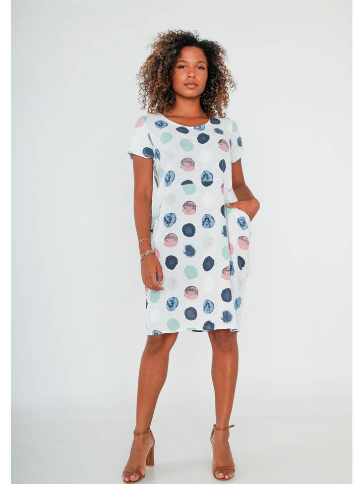 LINEN & COTTON HOUSE - Wholesale Jurk - Dames - 3533 jurk van linnen | dameskleding6