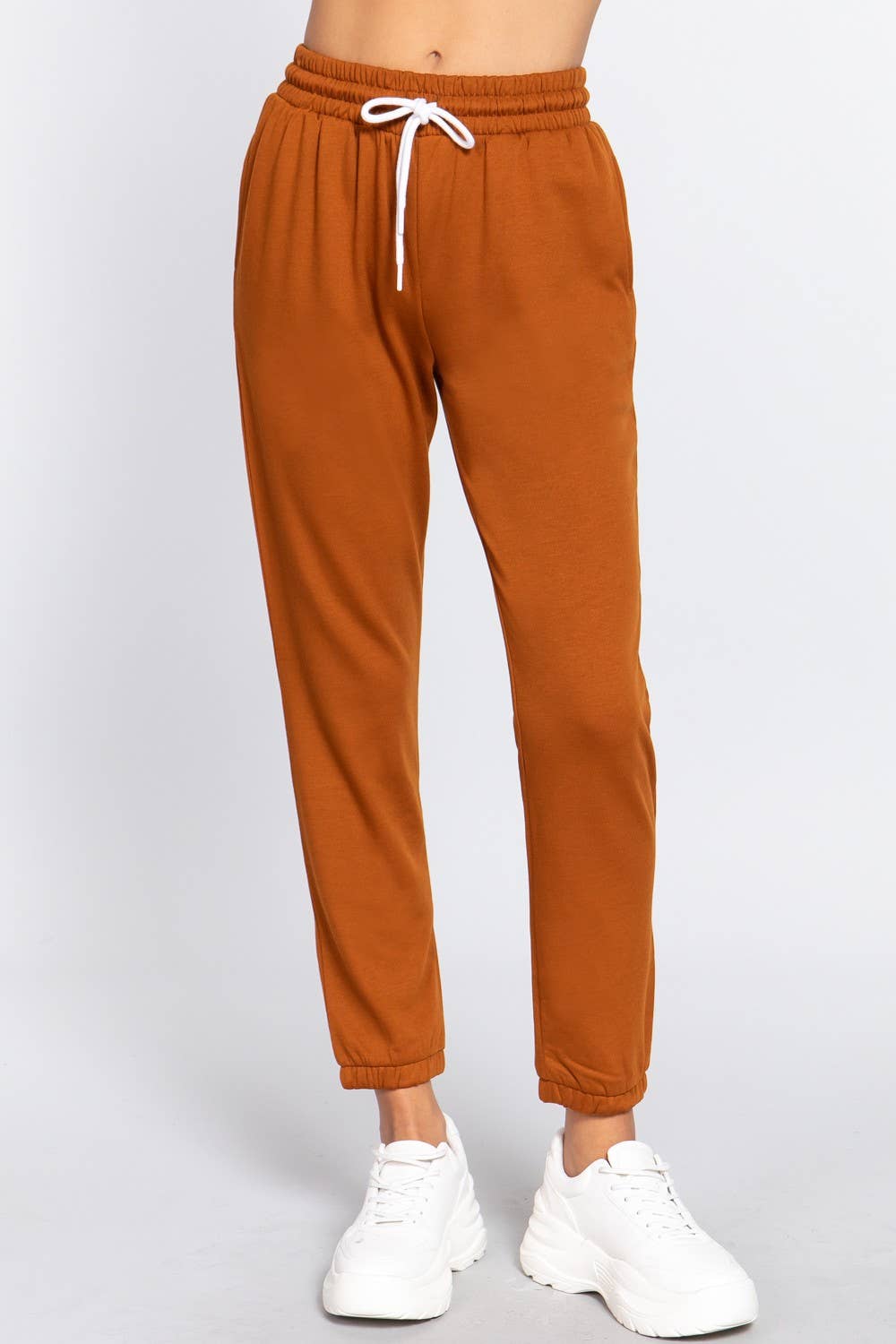 Active Basic | Active USA - Wholesale Athletic Sweatpants/Joggers - Women's - French Terry Fleece Long Jogger Pants0