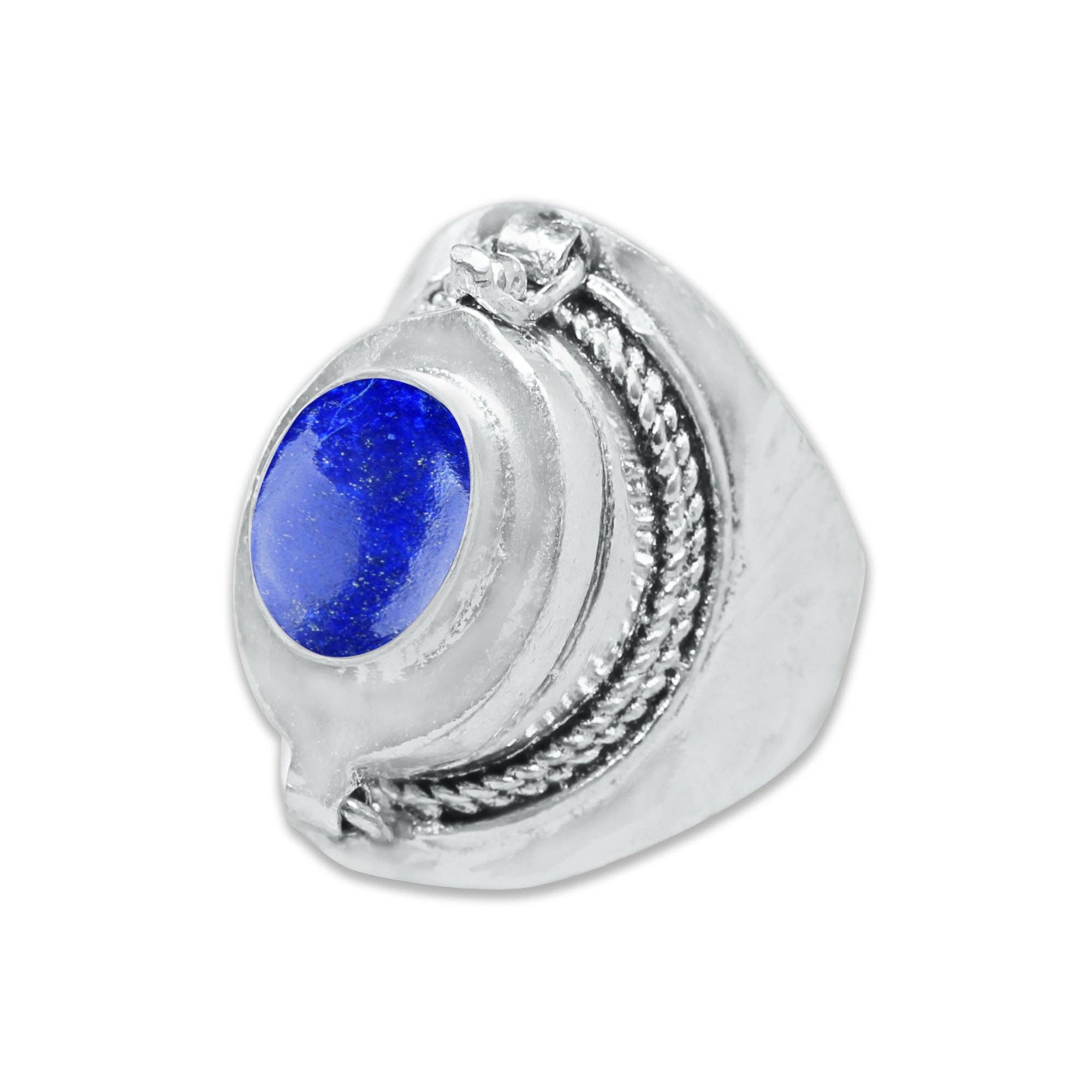 Handmade Jewels - Vendita all'ingrosso Anelli cocktail/statement - Anelli a Scomparto Placcati in Argento Fatti a Mano – Anelli Veleno con Scomparto Nascosto14