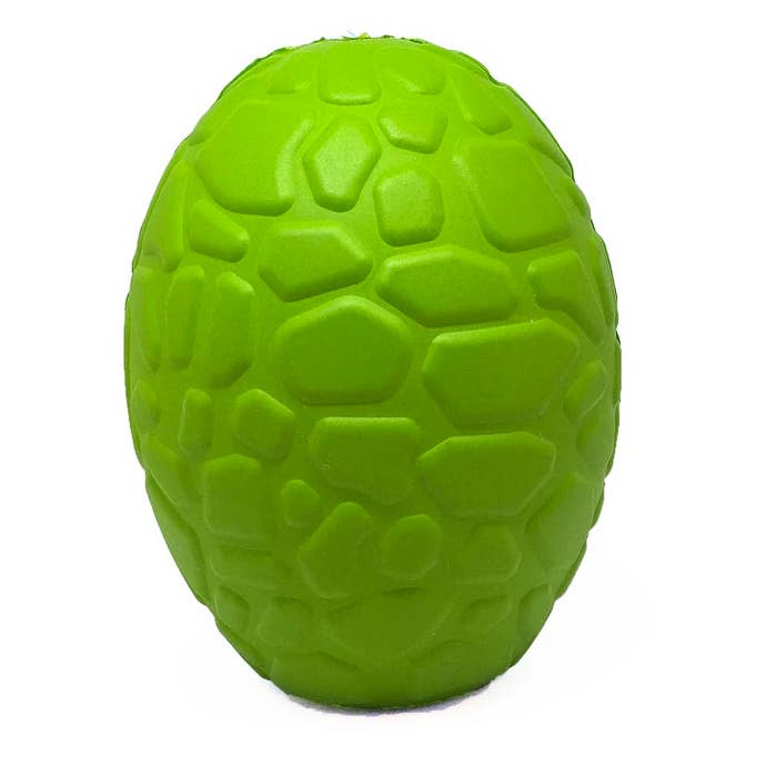 Green Dinosaur Egg - Chew and Enrichment Toy for wholesale on Faire8