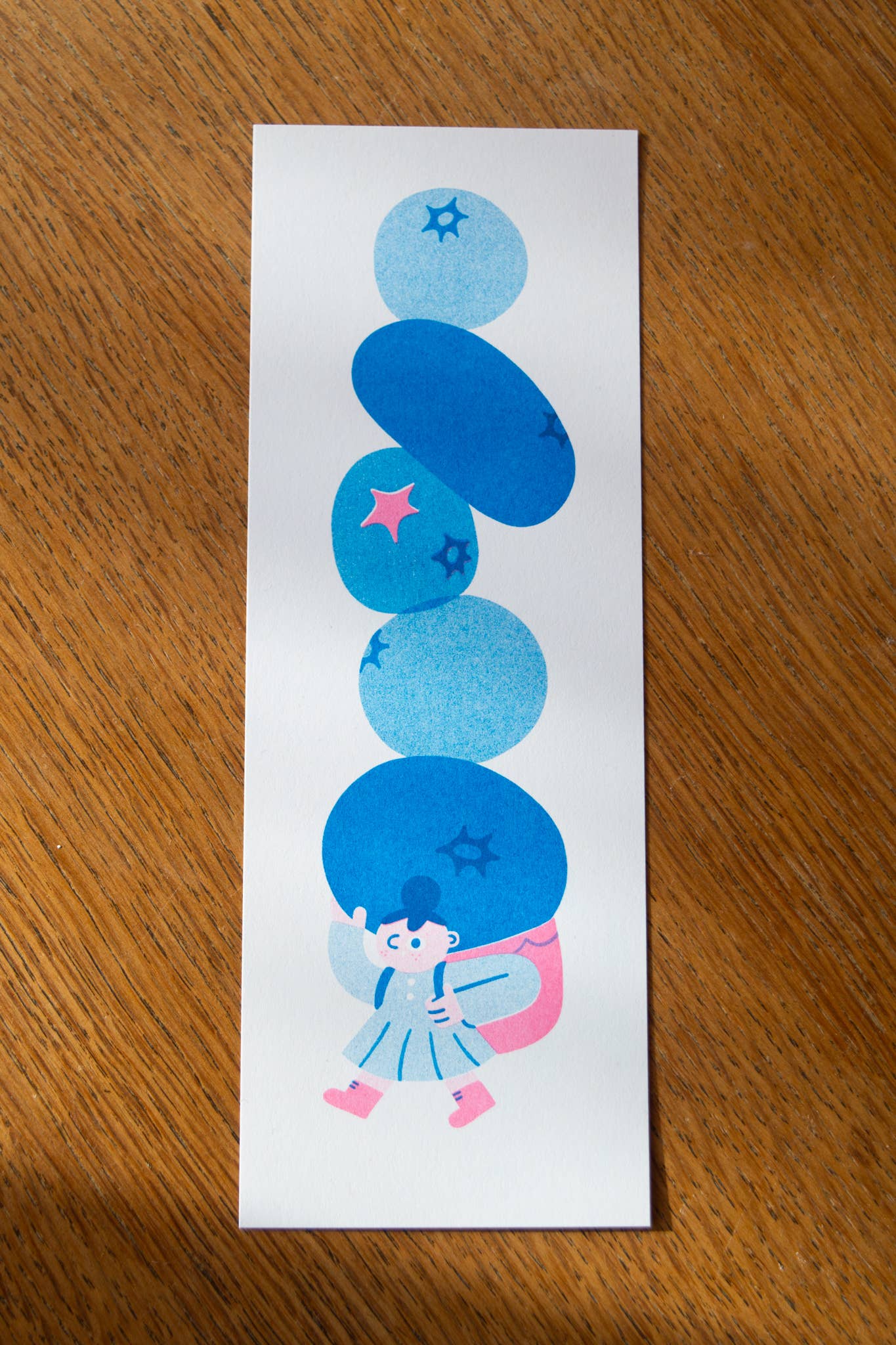 Lauren Morsley - Wholesale Art Print - Blueberries Mini Print3