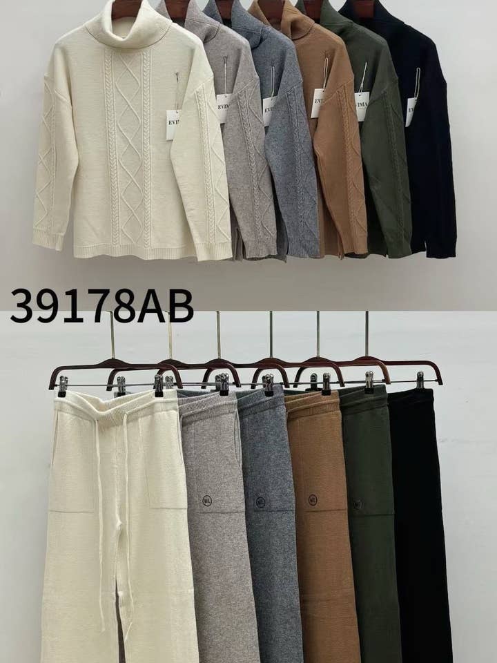 STRIKKET SÆT for engroshandel hos SWEET MAGIC MODA Y COMPLEMENTOS