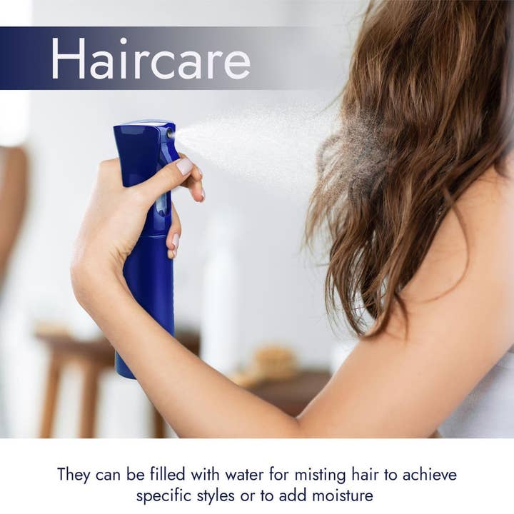 Vigor Path - Wholesale Spray Bottle - Continuous Spray Bottle with Ultra Fine Mist - Blue