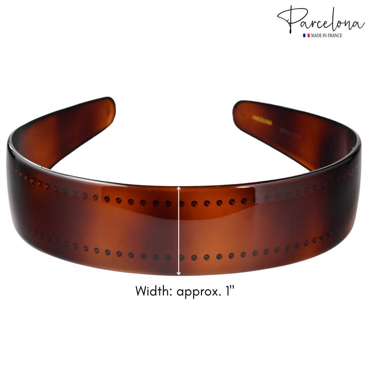 Parcelona - Wholesale Fashion Headband - Women's - Parcelona French Headband Inner Grip Teeth Hairband for Women Everyday Hair Accessory2