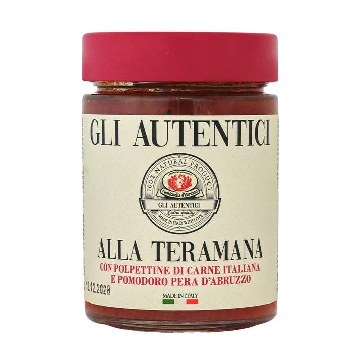 Las Auténticas Salsa con Albóndigas 300g para venta al por mayor de Casa Rustichella by Rustichella d'Abruzzo SpA