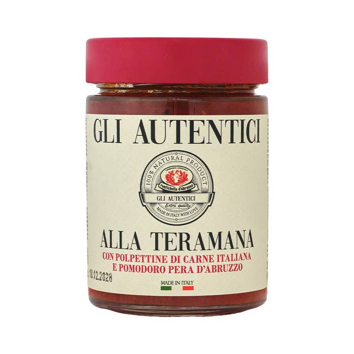 Las Auténticas Salsa con Albóndigas 300g para venta al por mayor de Casa Rustichella by Rustichella d'Abruzzo SpA