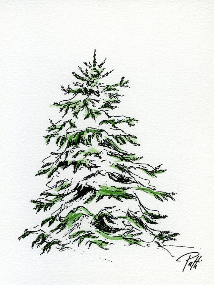 Large Evergreen (Set of 8) for wholesale by Fine Lines