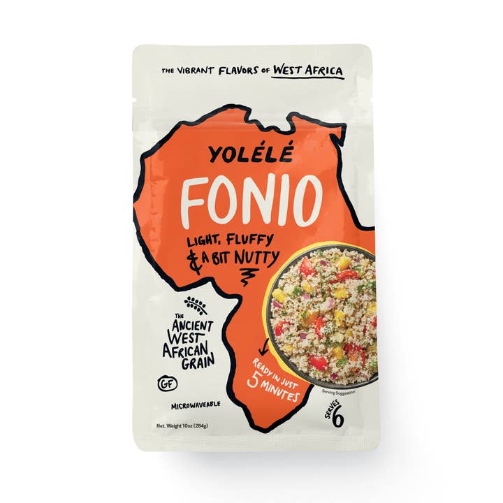 Fonio (6 x 10 oz) for wholesale by Yolélé