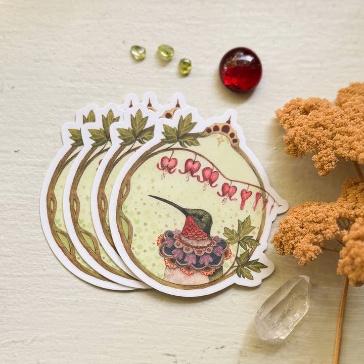 Polanshek of the Hills - Wholesale Sticker - Hummingbird Sticker 2