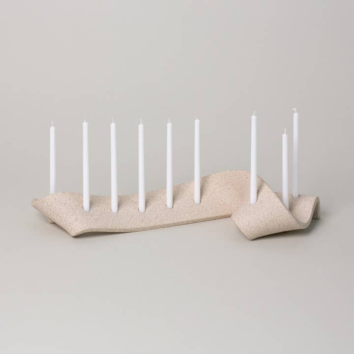 Virginia Sin - Wholesale Menorah - Swey Menorah, Sand1