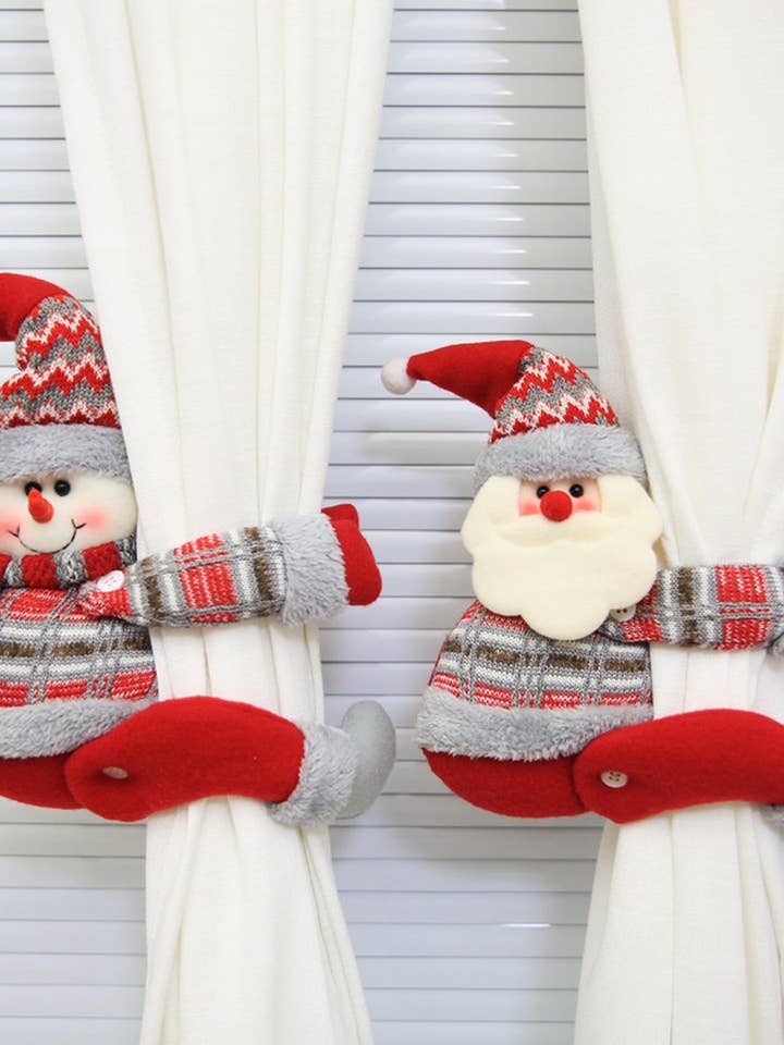 CWMM1744_Christmas Cartoon Figure Curtain Buckle Curtain Tie for wholesale by NINEXIS