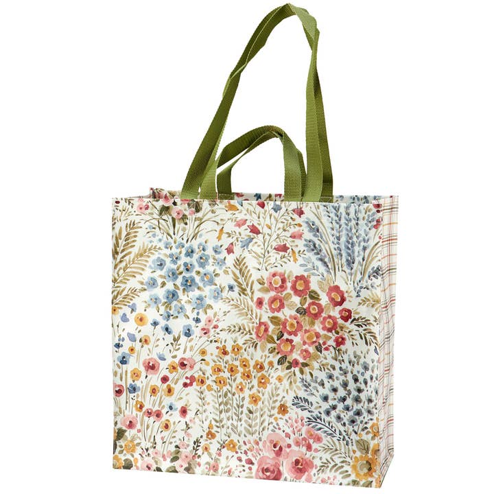Mixed Florals Market Tote for wholesale by Primitives by Kathy