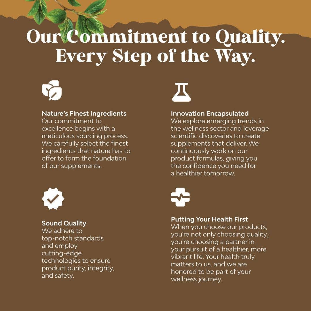 Nature's Craft - Wholesale Oral Supplement/Vitamin - Lion’s Mane Capsules –Mushroom Complex for Brain & Mind,30ct5