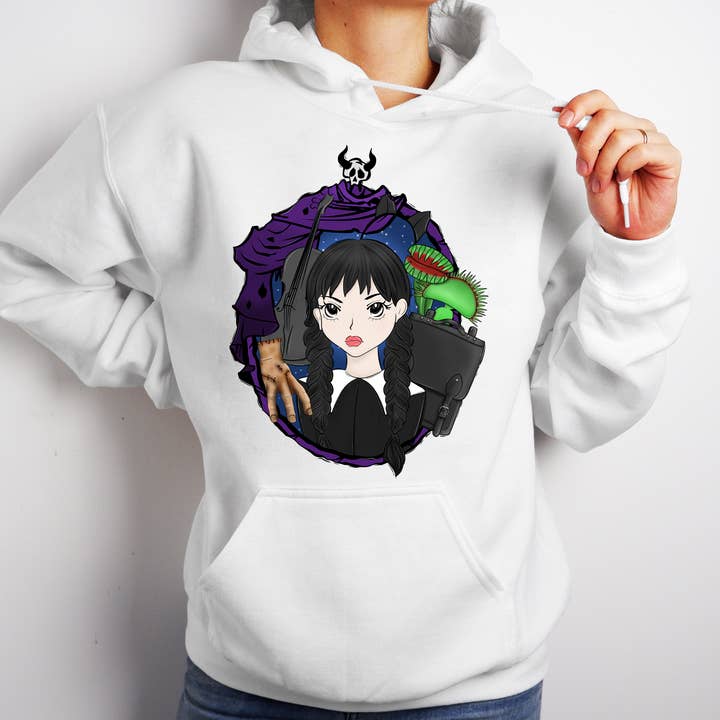 Wednesday Inspired Sweatshirt for wholesale by Monroe Meadow Boutique