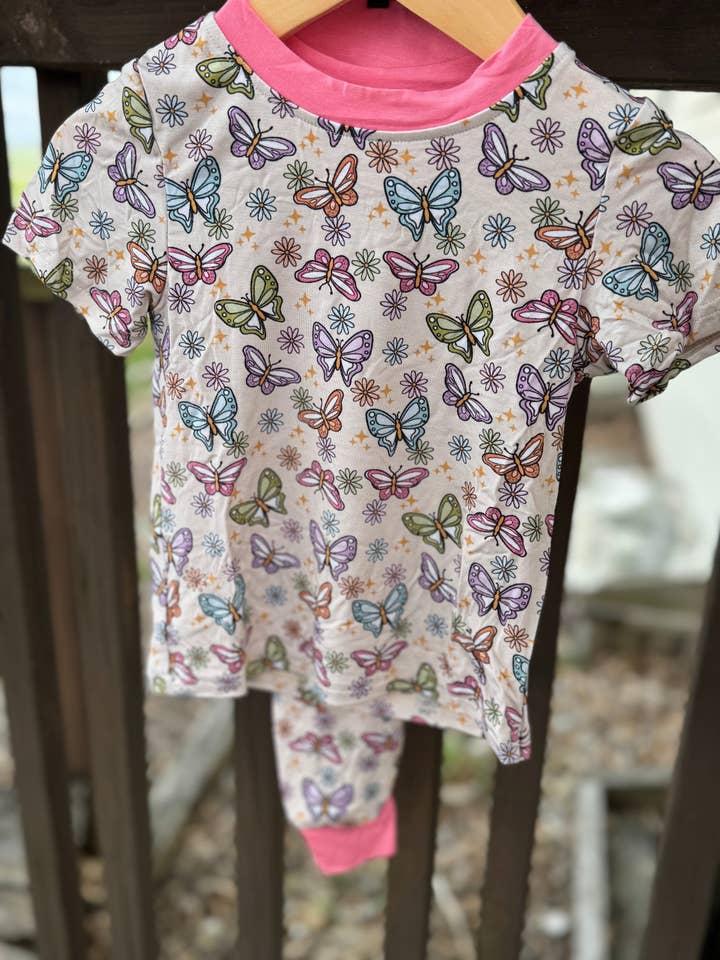 Pastel Butterfly Set for wholesale by Mommy & Wren