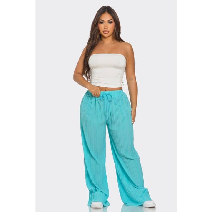 LOVE SENSE - Wholesale Pants - Women's - PLISS PANTS11