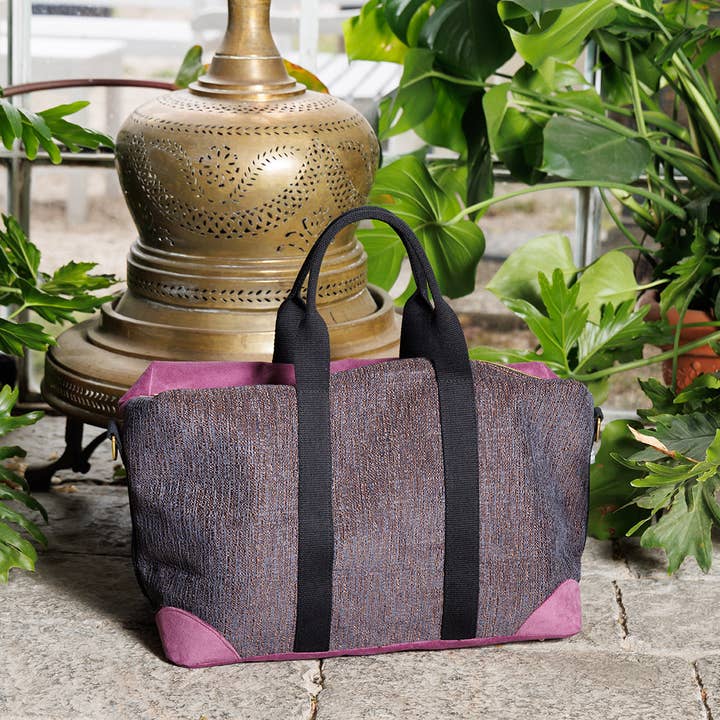 Saco de Lã Roxa por atacado de Le Zirre Napoli