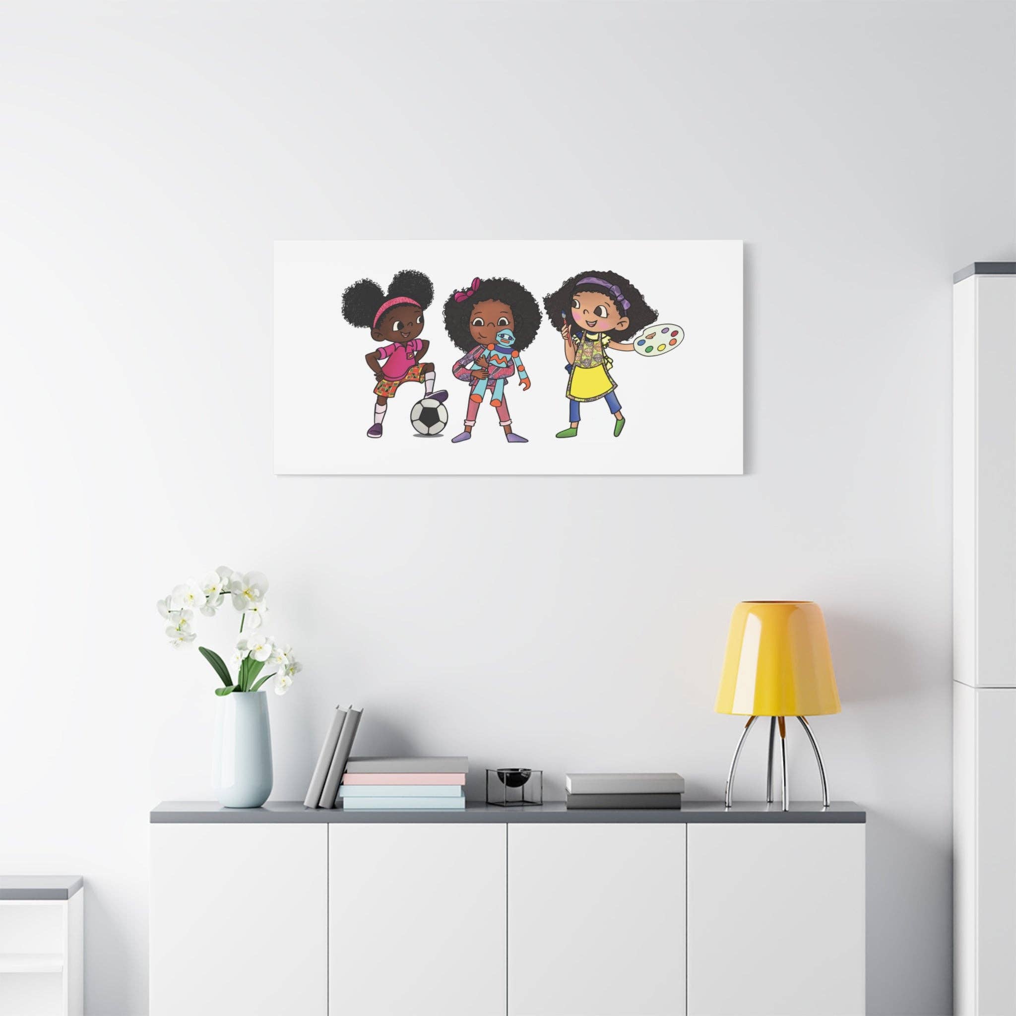 Ikuzi Dolls - Wholesale Art Print - Kids & Baby - Kids' Canvas Wall Art - Playful Characters for Creative Spaces118